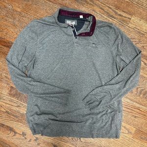 Ted Baker London Long Sleeve Polo